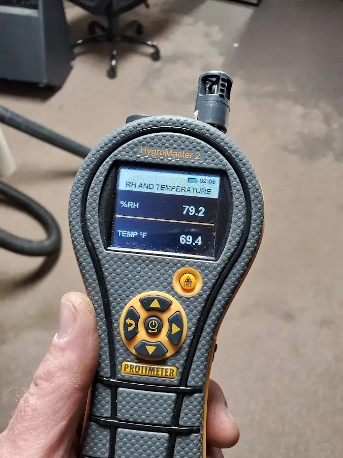 Moisture meter humidity assessment for Mold Remediation & Removal in Georges